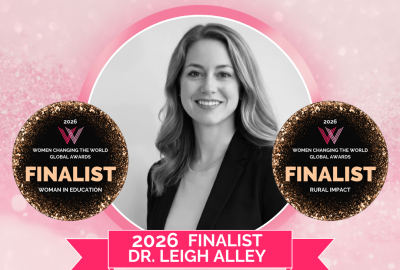 leigh alley women changing the world finalist 2026