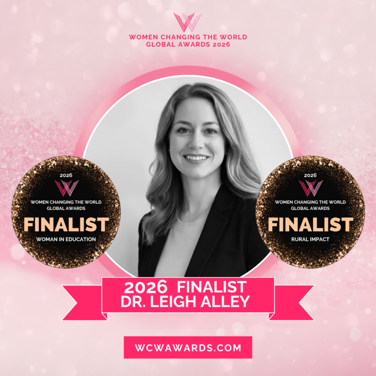 leigh alley women changing the world finalist 2026