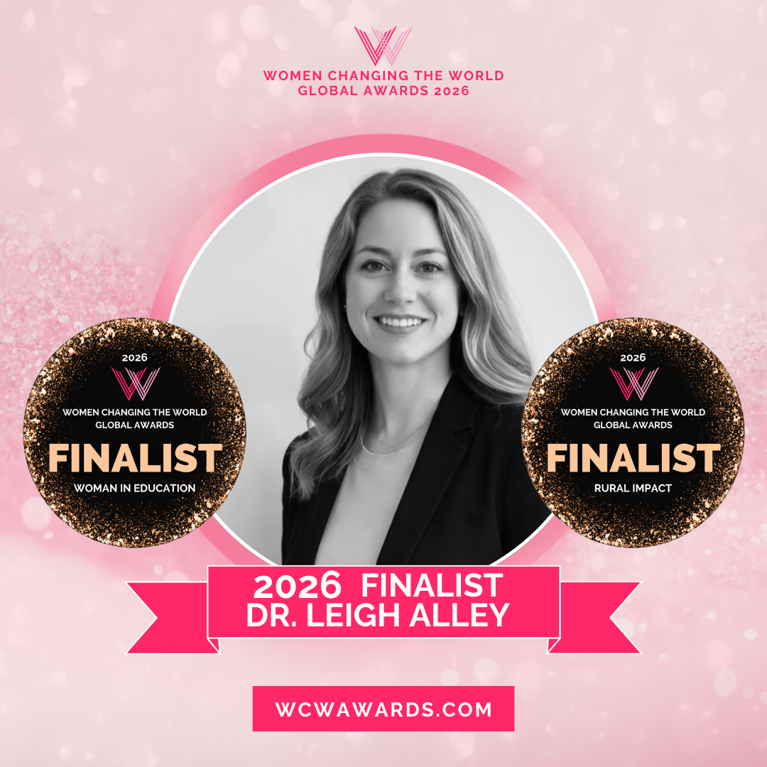 leigh alley women changing the world finalist 2026