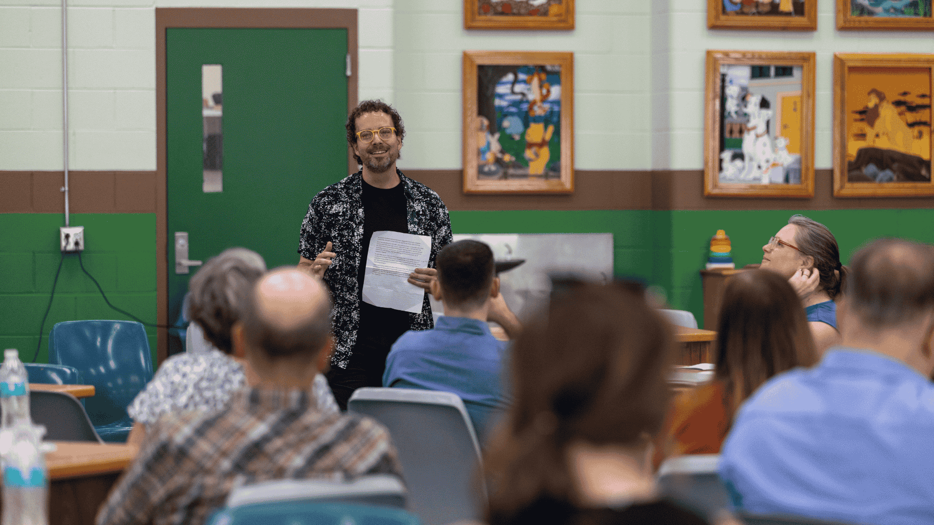 Dan McGloin addressing the crowd at the 2025 PEP Symposium
