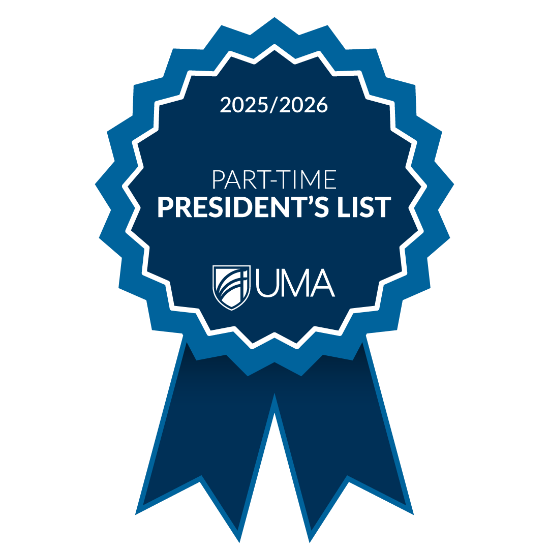 2025/2026 Part Time President's List