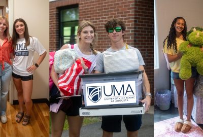 uma students on move in day