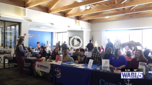 uma career fair in fireside lounge video thumbnail