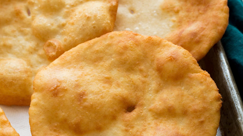 Delicious pile of fry bread
